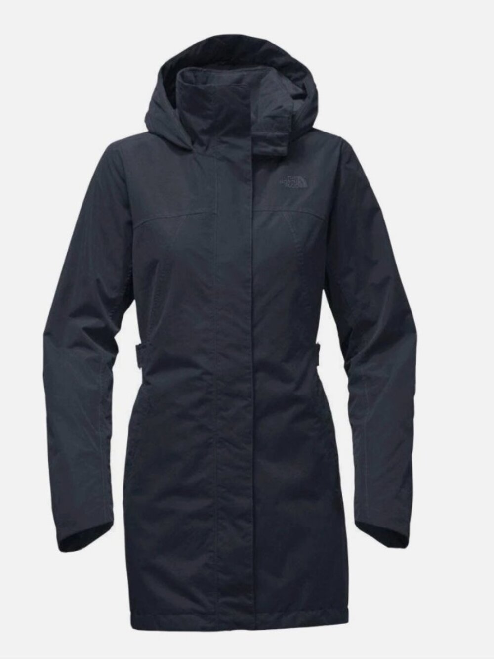 North Face Laney Hooded Rain Trench in Dark Navy / Size XS